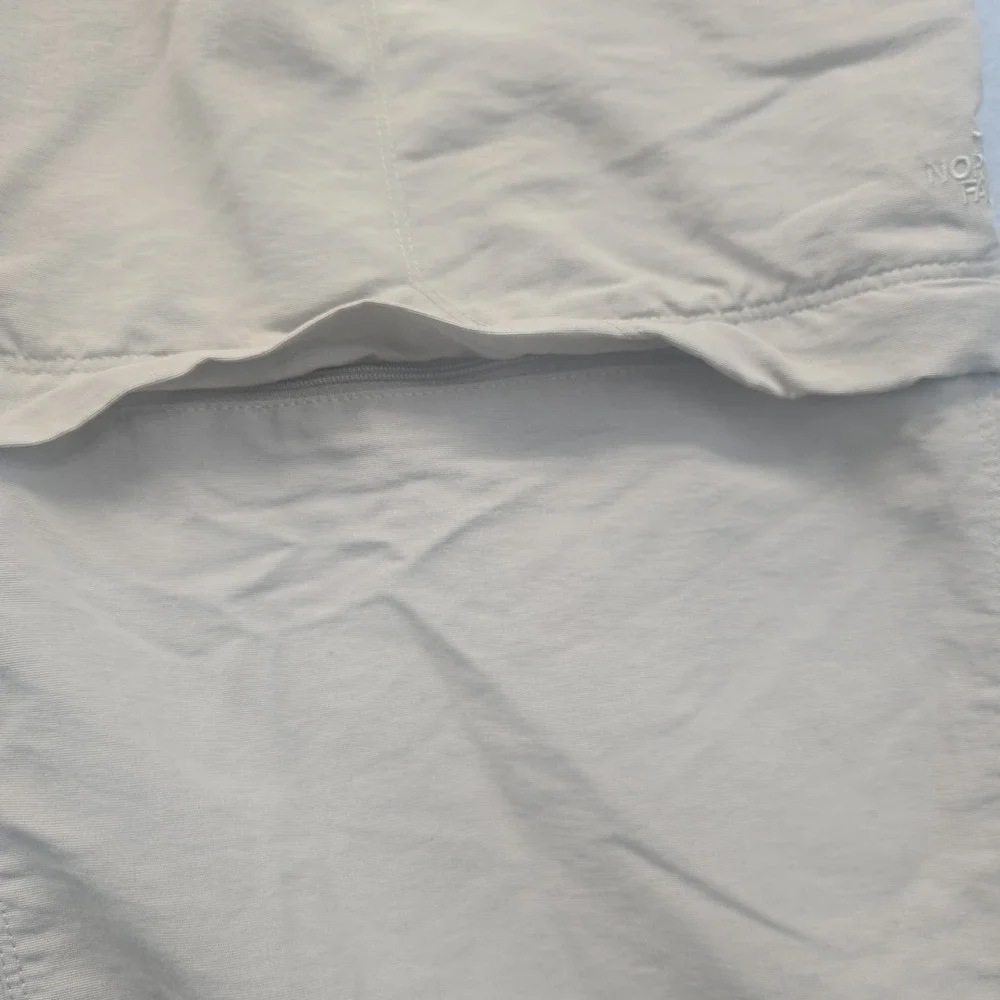The North Face Mens Convertible Hiking‎ Pants Tan Outdoor Casual XXL Tall Shorts